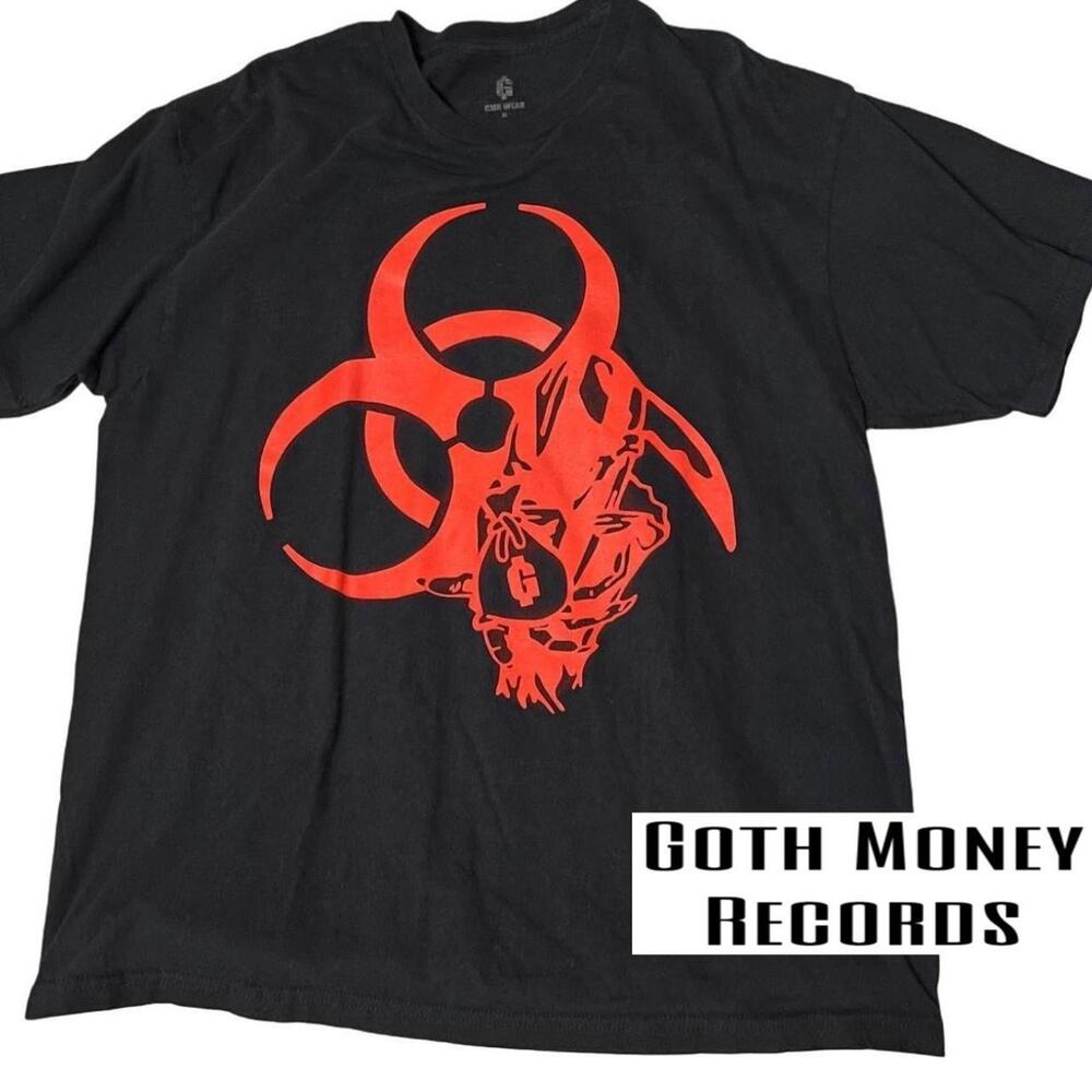 Goth money records GMR airbrushed quarantine shirt